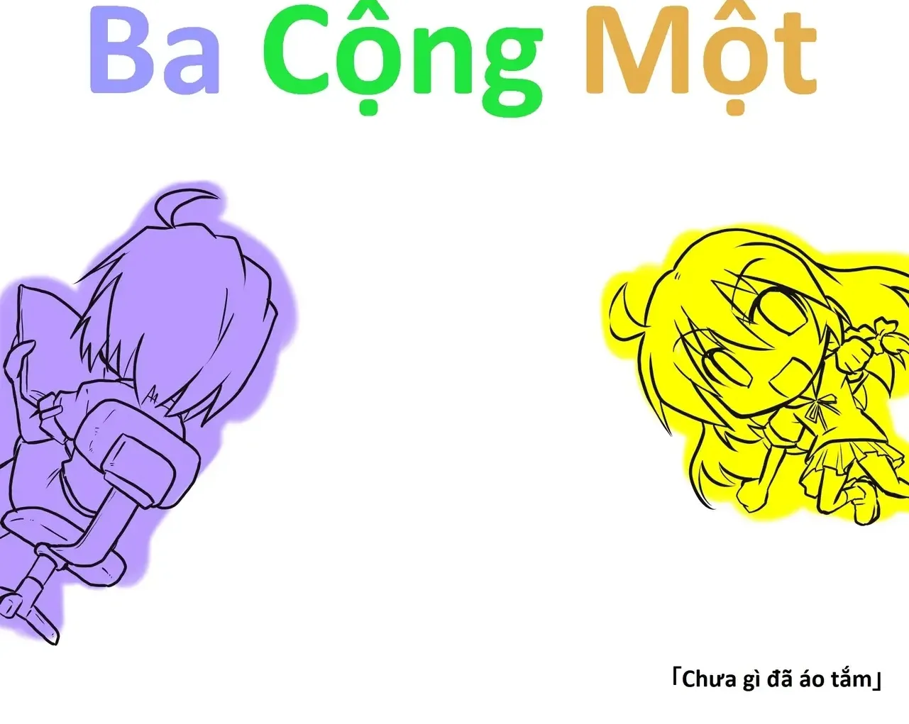 Touhou - Ba Cộng Một (Doujinshi) Chapter 1 - Trang 3