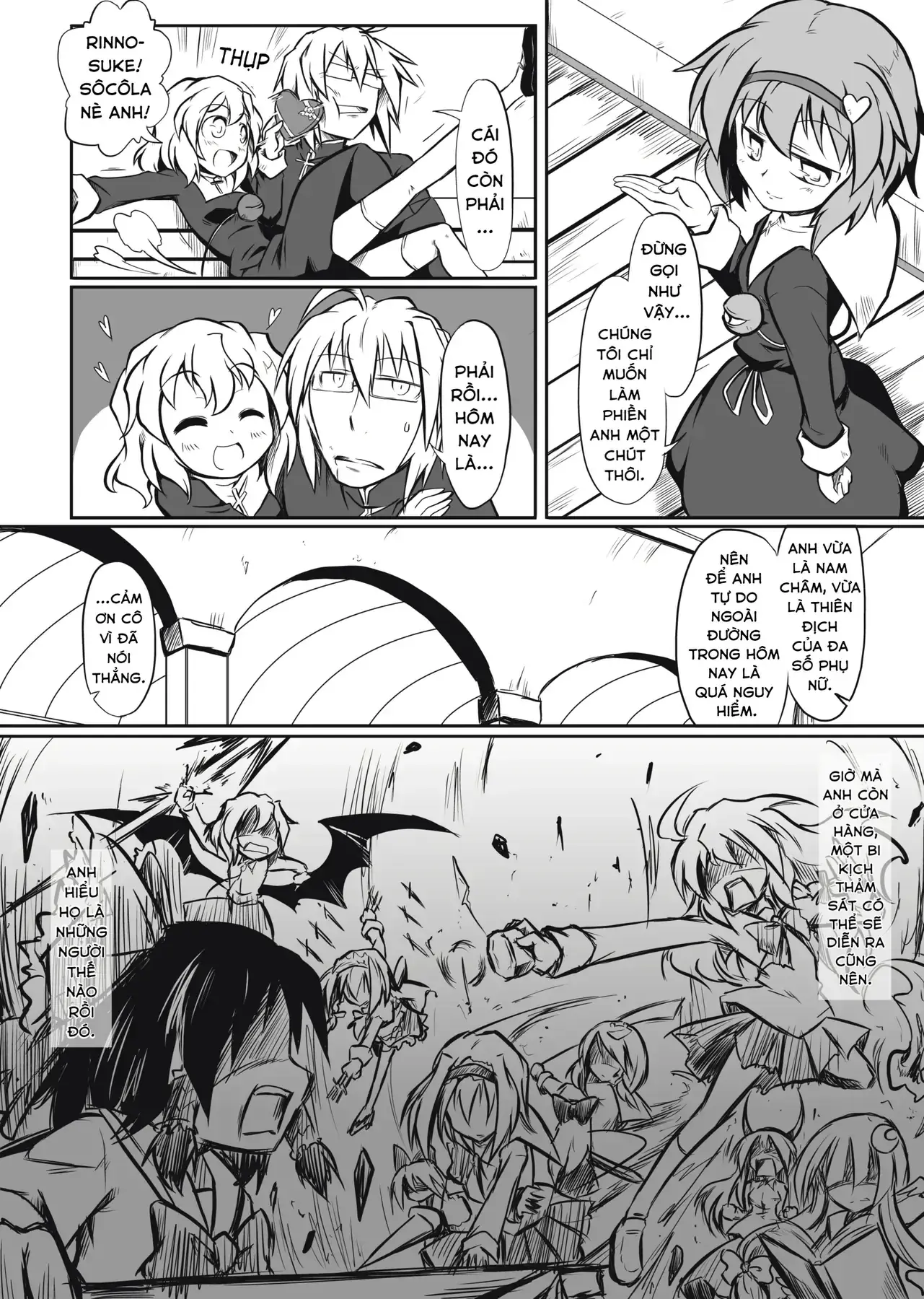 Touhou - Ba Cộng Một (Doujinshi) Chapter 10 - Trang 5