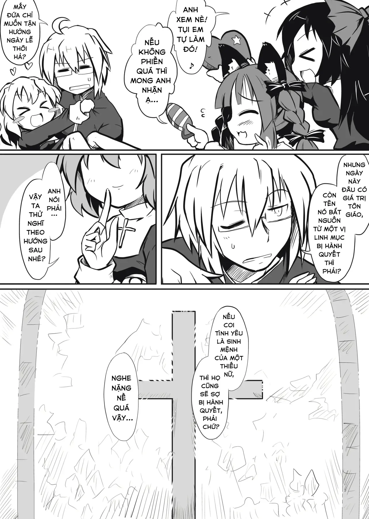 Touhou - Ba Cộng Một (Doujinshi) Chapter 10 - Trang 6