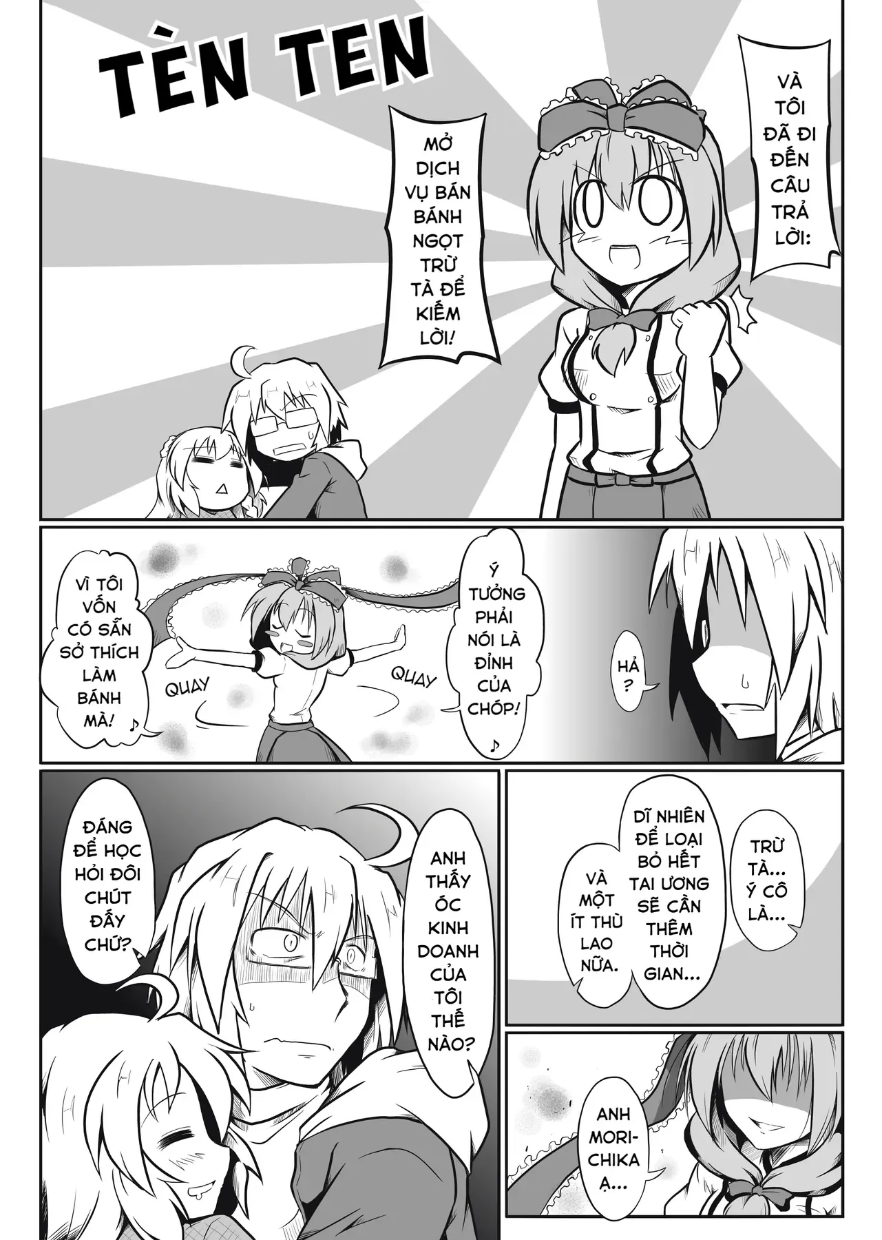 Touhou - Ba Cộng Một (Doujinshi) Chapter 11 - Trang 8