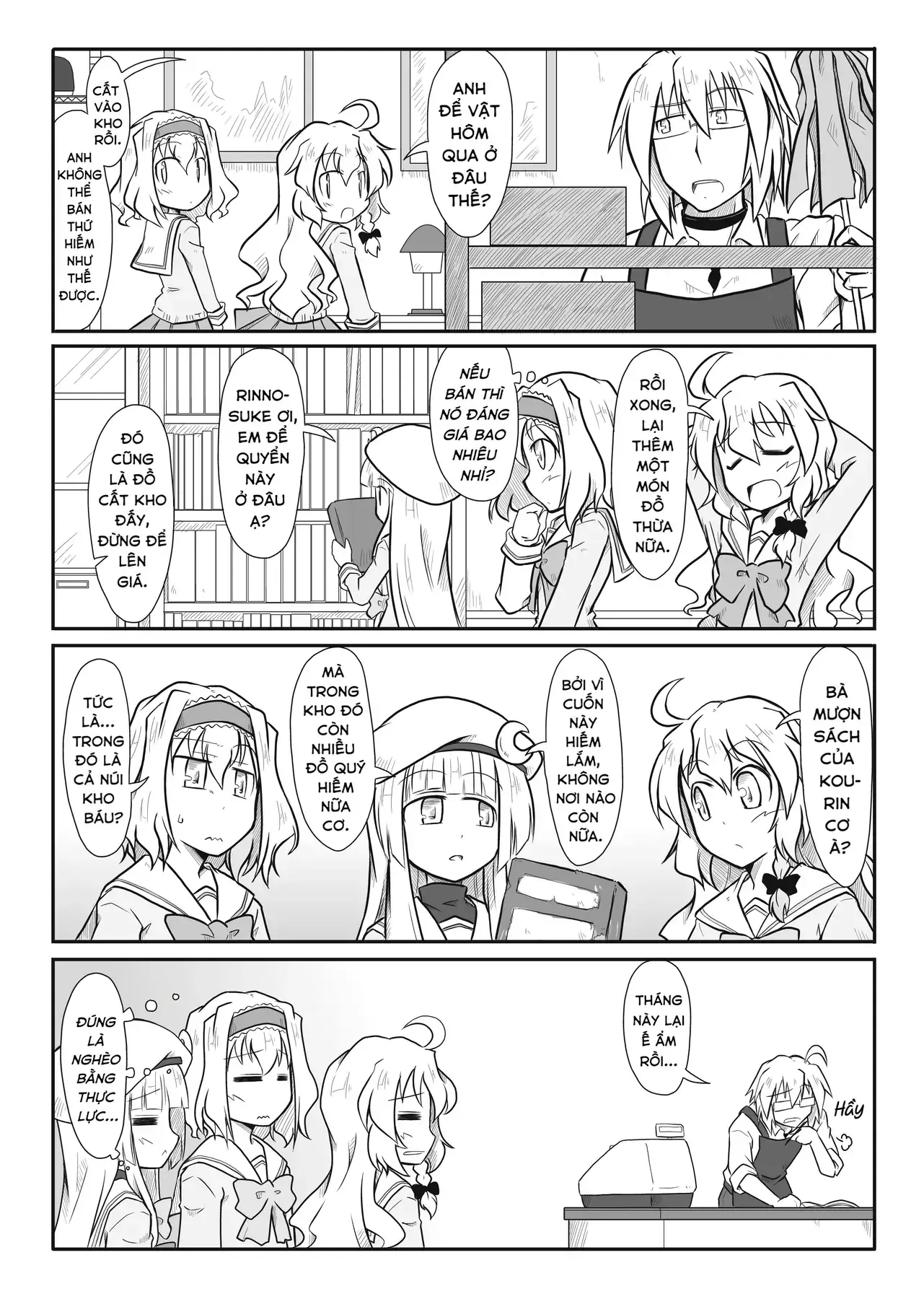 Touhou - Ba Cộng Một (Doujinshi) Chapter 12 - Trang 9
