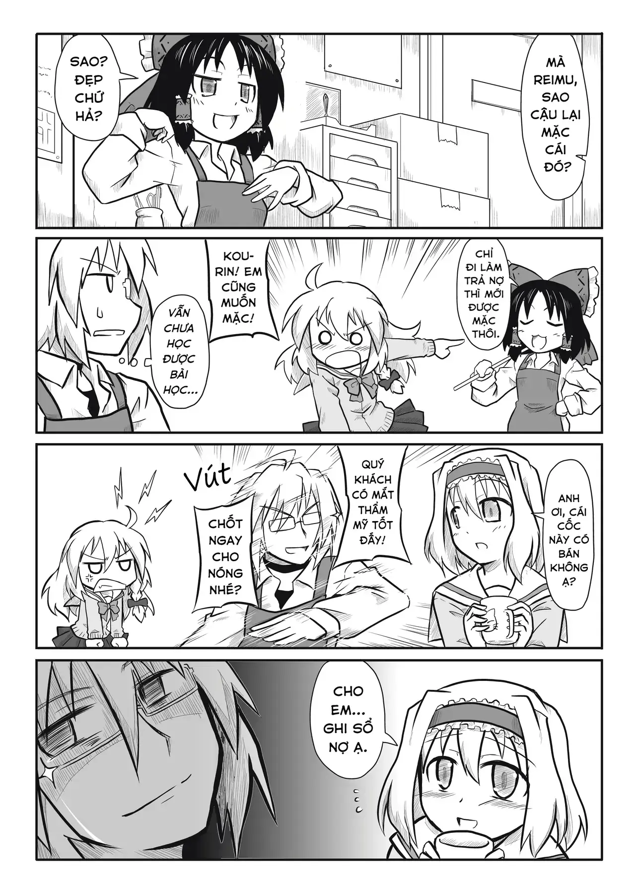 Touhou - Ba Cộng Một (Doujinshi) Chapter 4 - Trang 6