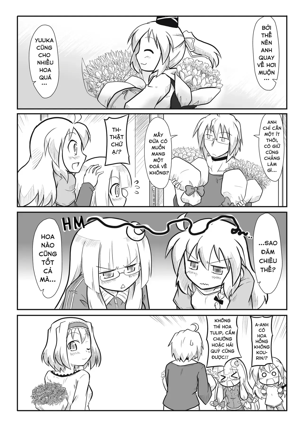 Touhou - Ba Cộng Một (Doujinshi) Chapter 5 - Trang 9