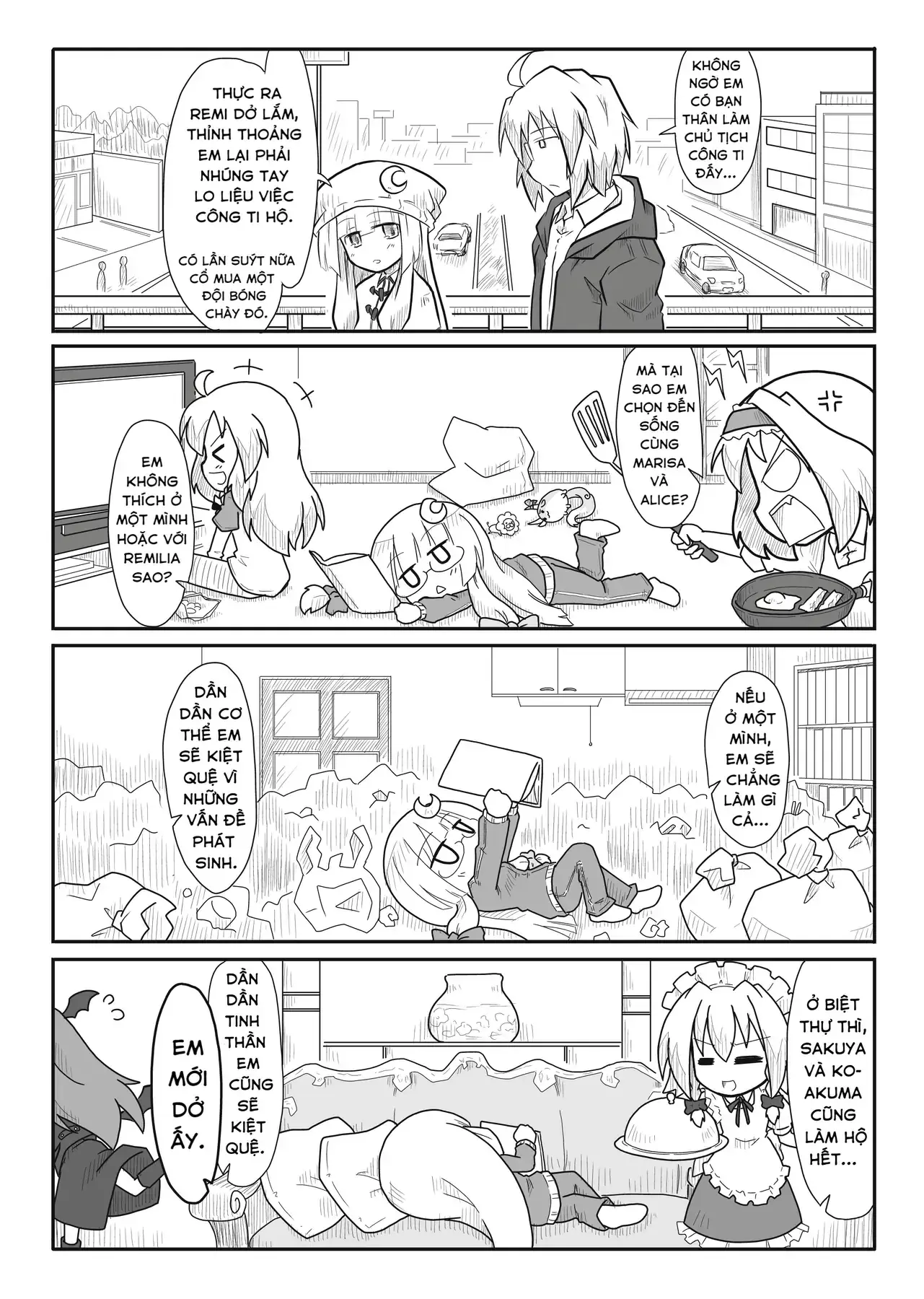 Touhou - Ba Cộng Một (Doujinshi) Chapter 6 - Trang 5