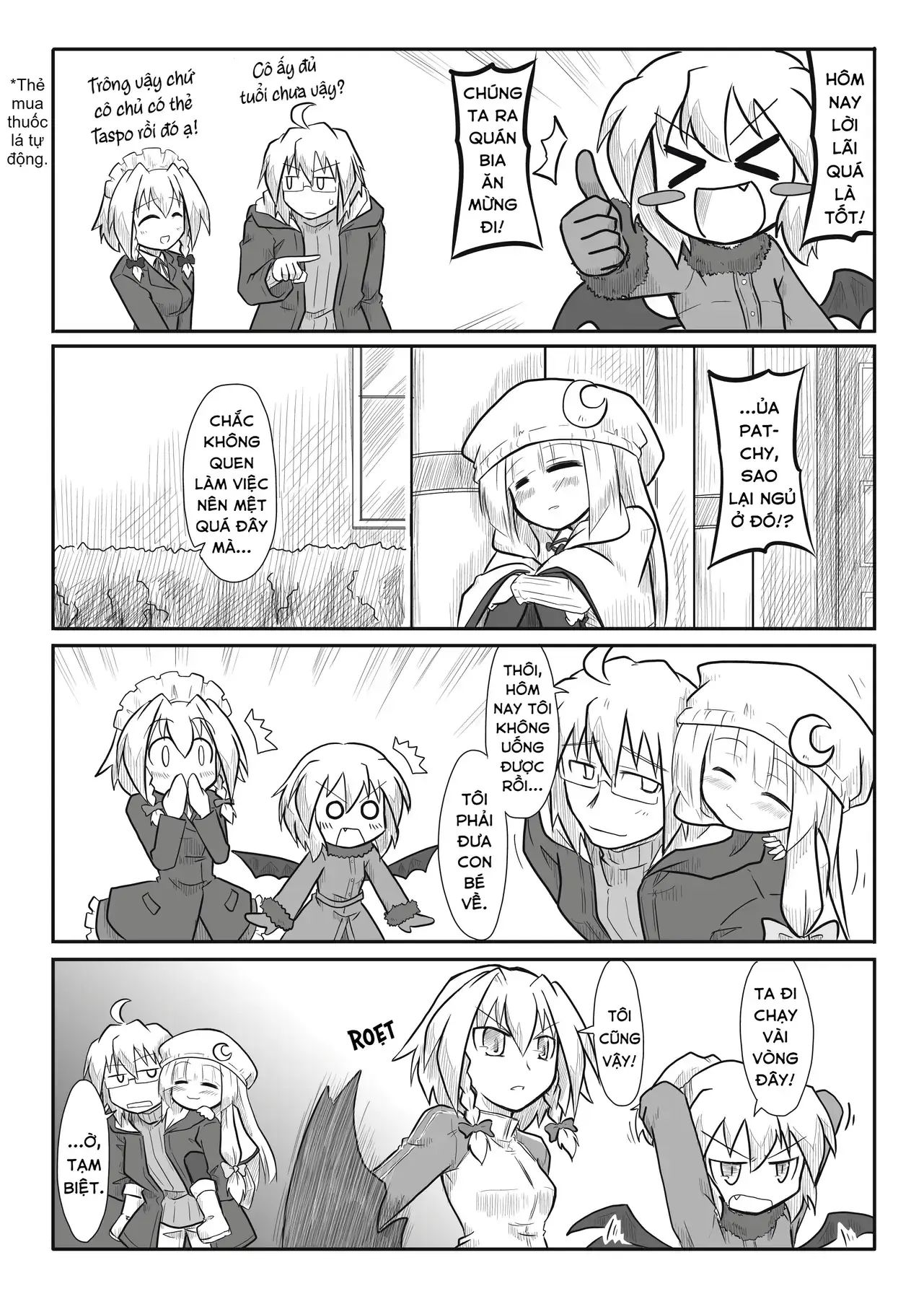 Touhou - Ba Cộng Một (Doujinshi) Chapter 6 - Trang 9