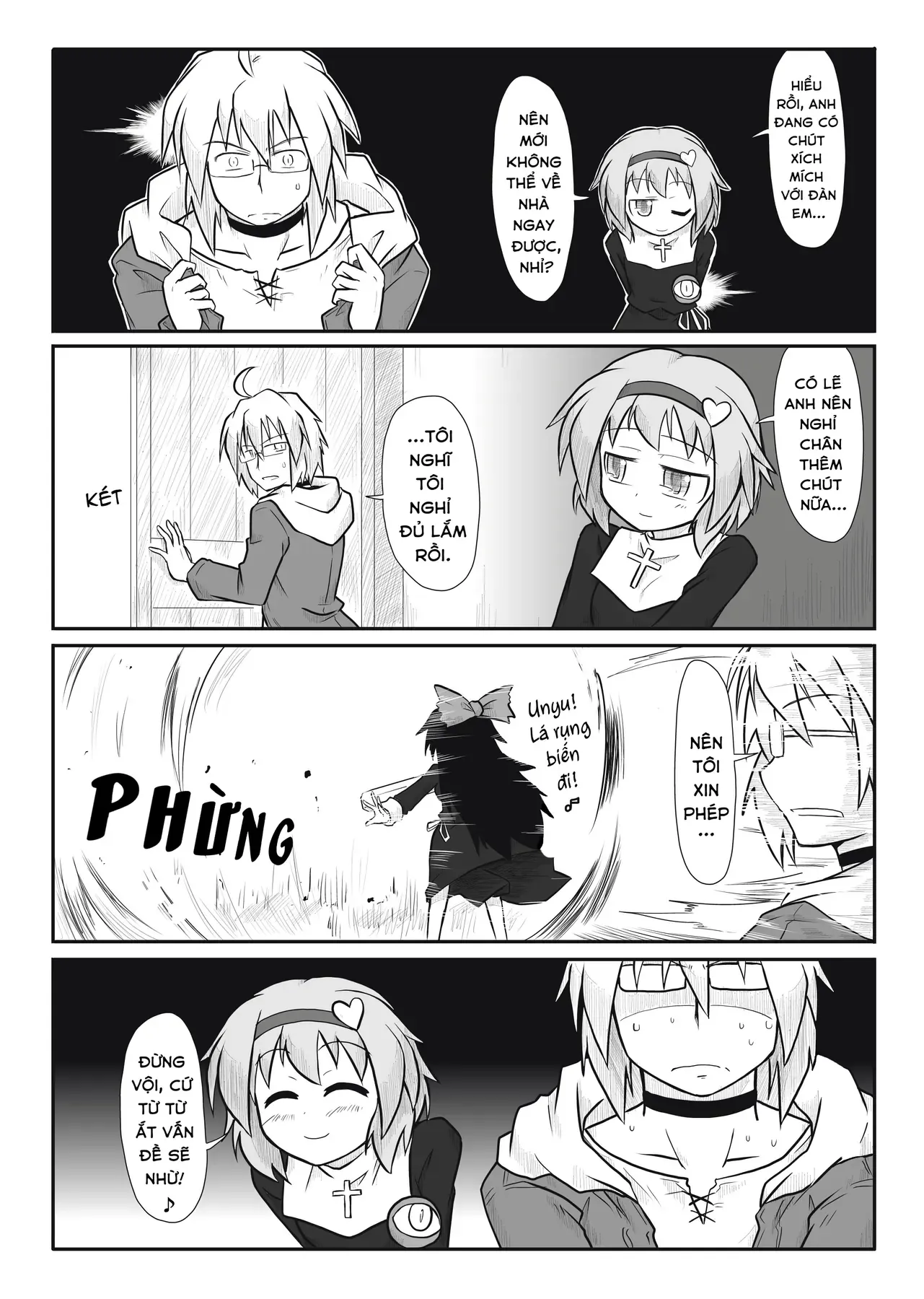Touhou - Ba Cộng Một (Doujinshi) Chapter 7 - Trang 4