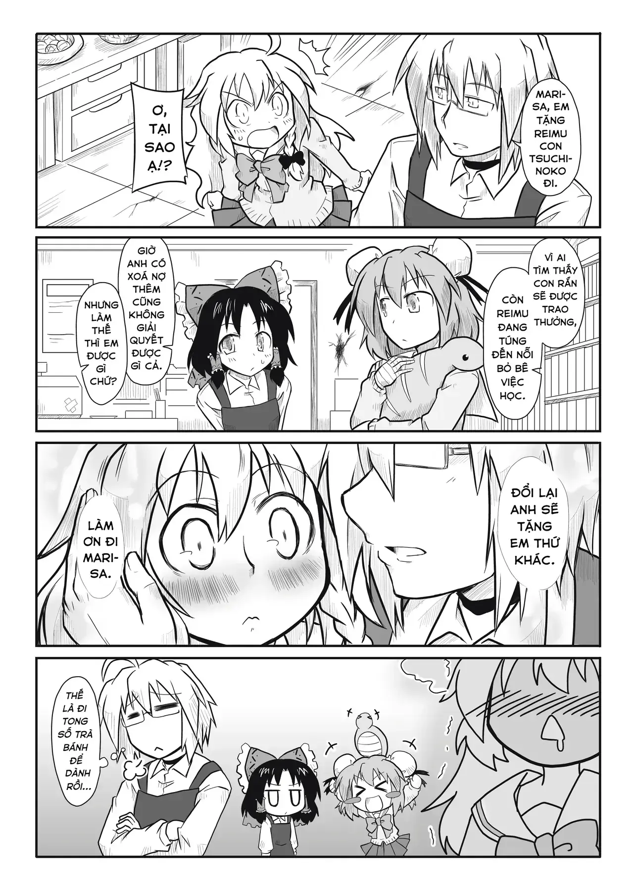 Touhou - Ba Cộng Một (Doujinshi) Chapter 8 - Trang 7