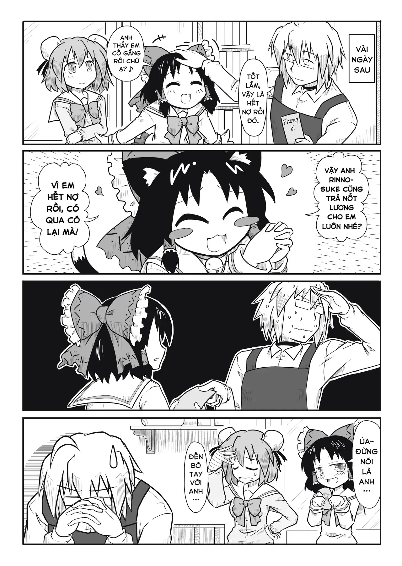 Touhou - Ba Cộng Một (Doujinshi) Chapter 8 - Trang 9
