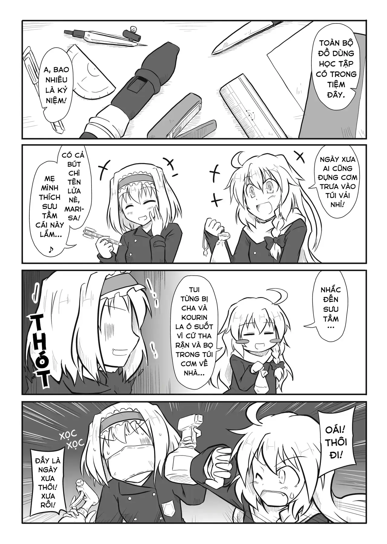 Touhou - Ba Cộng Một (Doujinshi) Chapter 9 - Trang 7