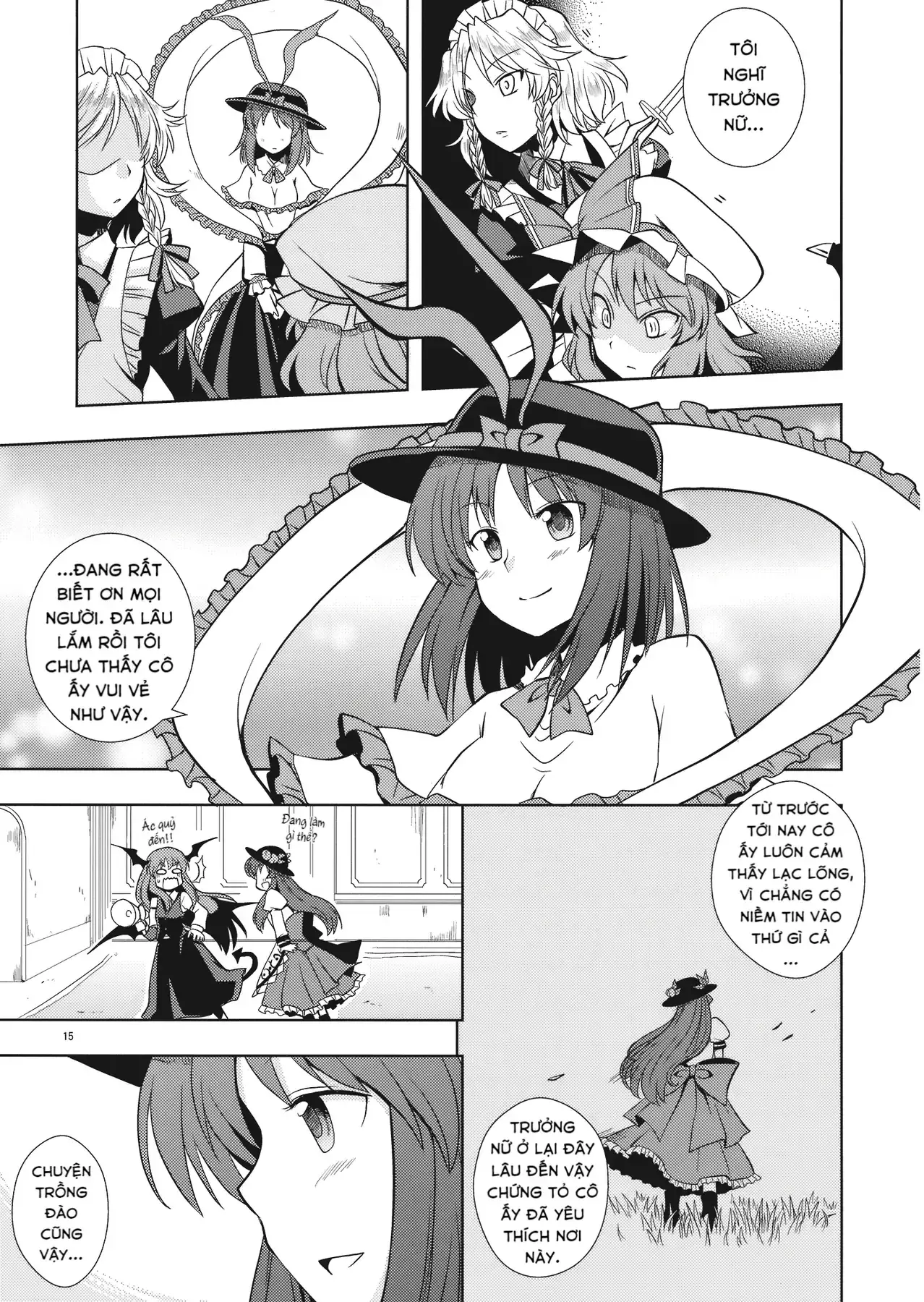 Touhou - Đào Lưu Niệm (Doujinshi) Chapter 1 - Trang 13