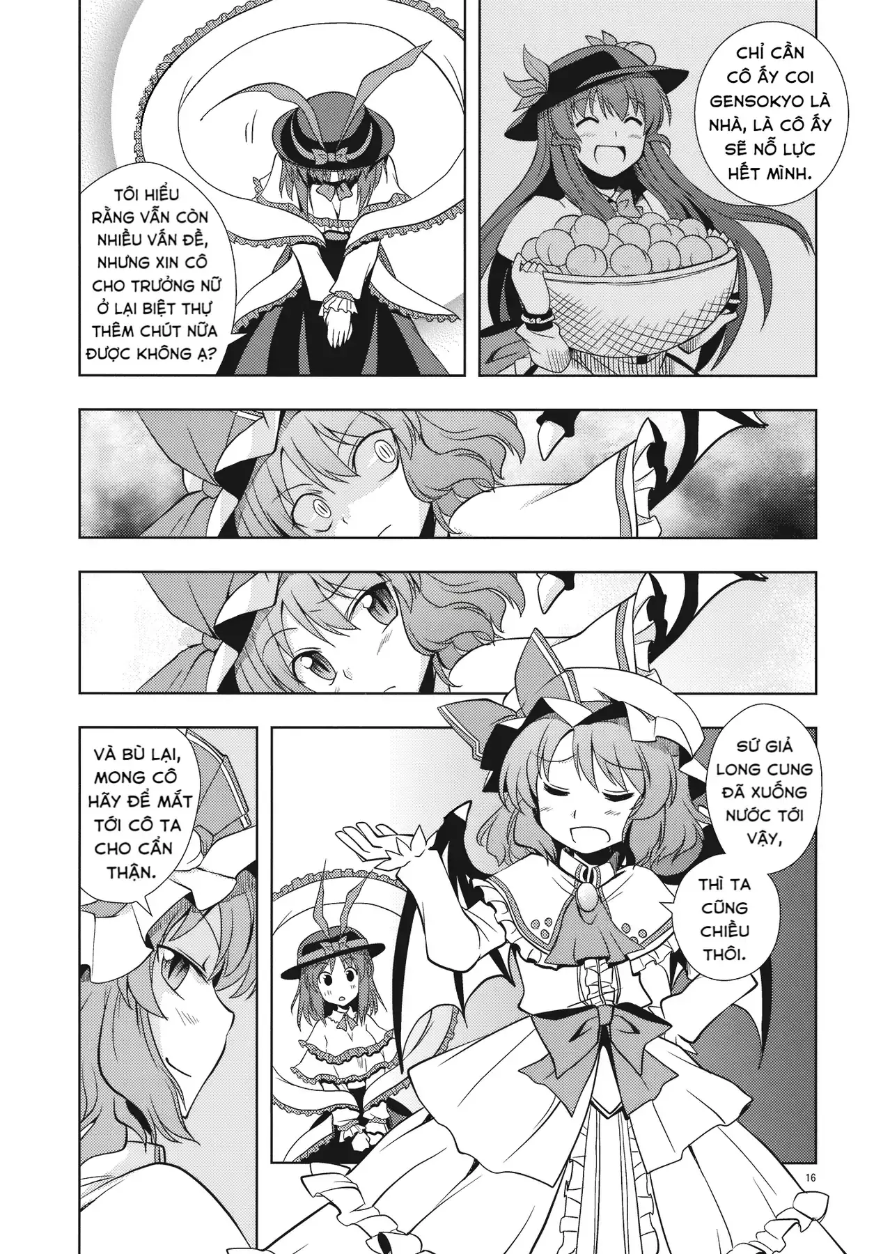 Touhou - Đào Lưu Niệm (Doujinshi) Chapter 1 - Trang 14