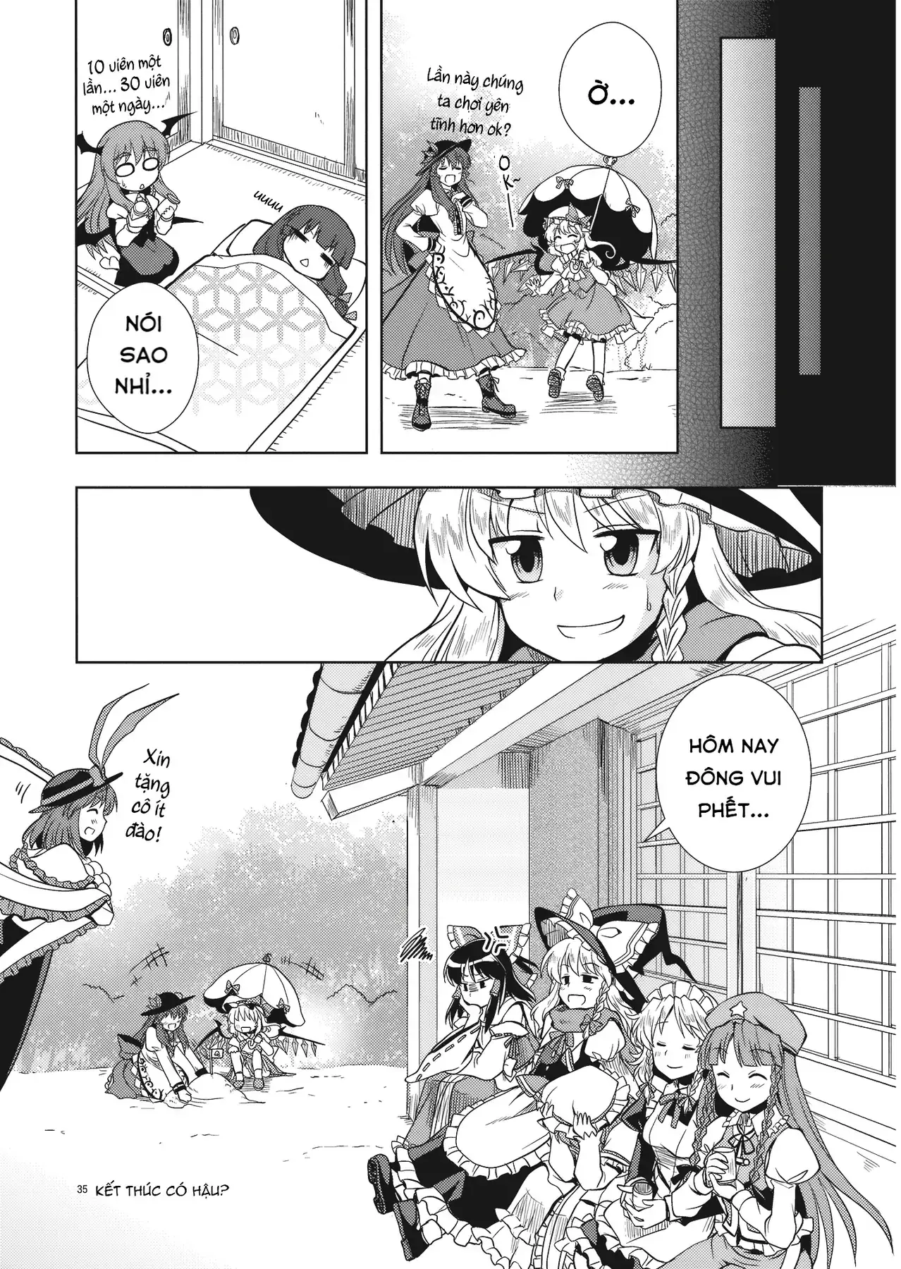 Touhou - Đào Lưu Niệm (Doujinshi) Chapter 1 - Trang 32