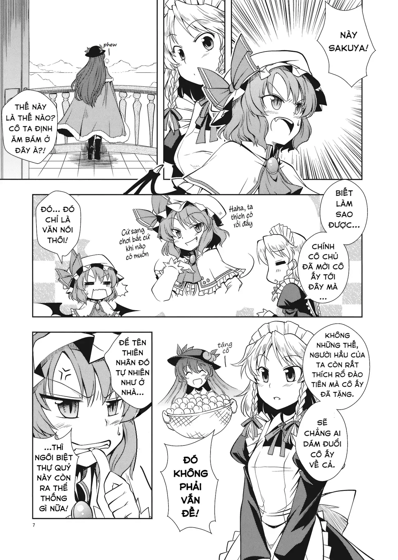 Touhou - Đào Lưu Niệm (Doujinshi) Chapter 1 - Trang 5