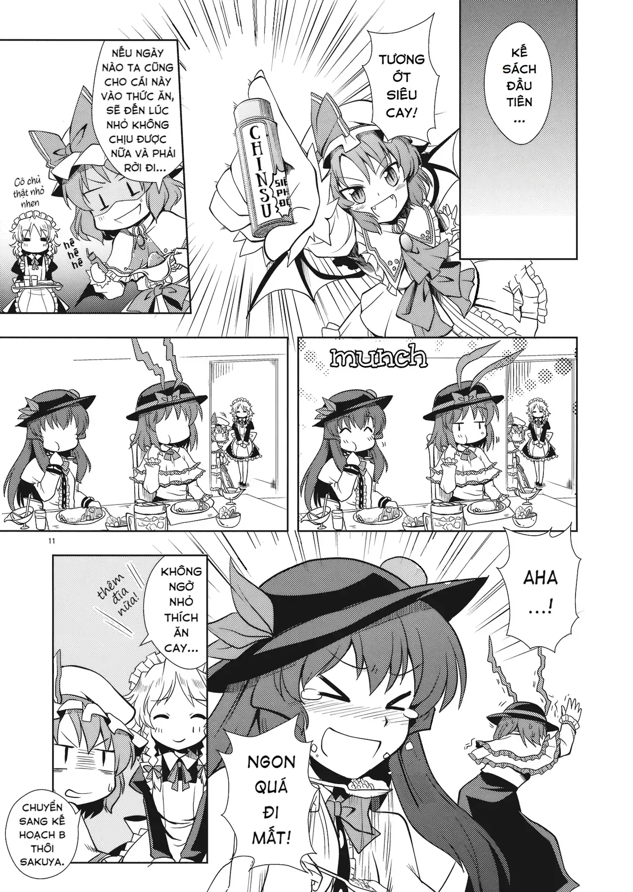 Touhou - Đào Lưu Niệm (Doujinshi) Chapter 1 - Trang 9