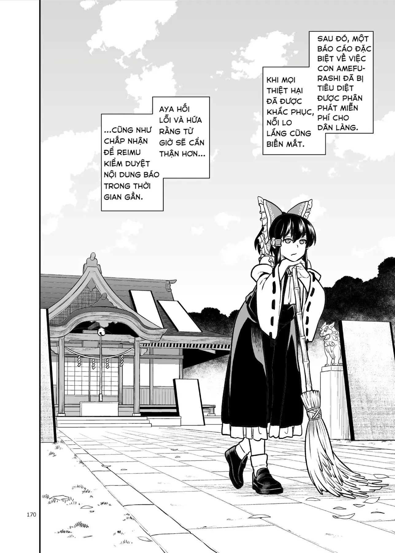 Touhou - Mưa Không Chạm Mái (Doujinshi) Chapter 1 - Trang 30