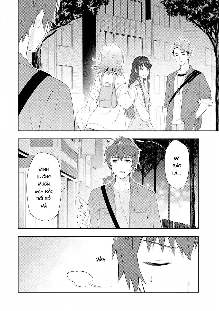 Toumei Na Yoru Ni Kakeru Kimi To, Me Ni Mienai Koi Wo Shita. Chapter 1 - Trang 22