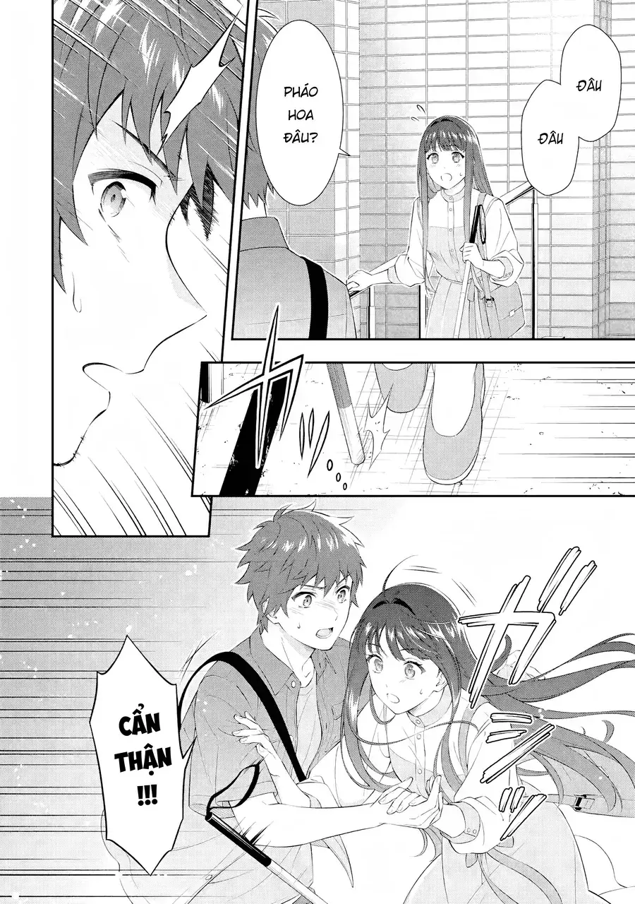 Toumei Na Yoru Ni Kakeru Kimi To, Me Ni Mienai Koi Wo Shita. Chapter 1 - Trang 28