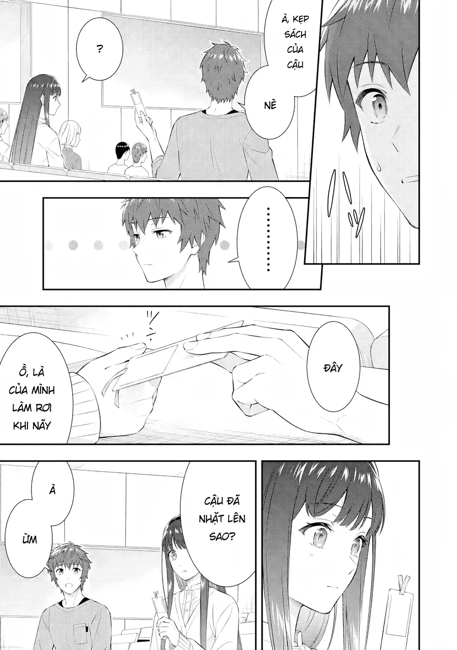Toumei Na Yoru Ni Kakeru Kimi To, Me Ni Mienai Koi Wo Shita. Chapter 1 - Trang 43