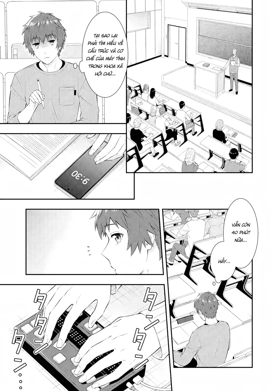 Toumei Na Yoru Ni Kakeru Kimi To, Me Ni Mienai Koi Wo Shita. Chapter 1 - Trang 45