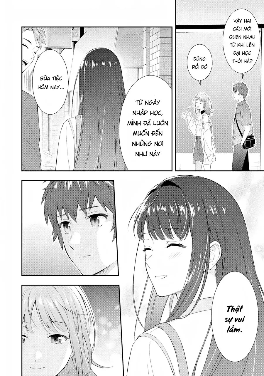Toumei Na Yoru Ni Kakeru Kimi To, Me Ni Mienai Koi Wo Shita. Chapter 2 - Trang 16