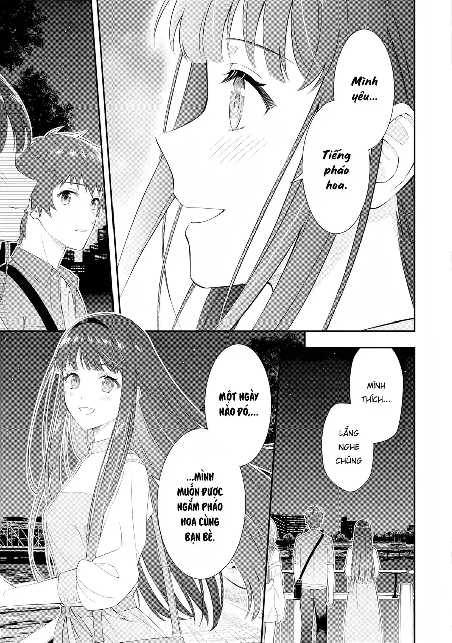 Toumei Na Yoru Ni Kakeru Kimi To, Me Ni Mienai Koi Wo Shita. Chapter 2 - Trang 31