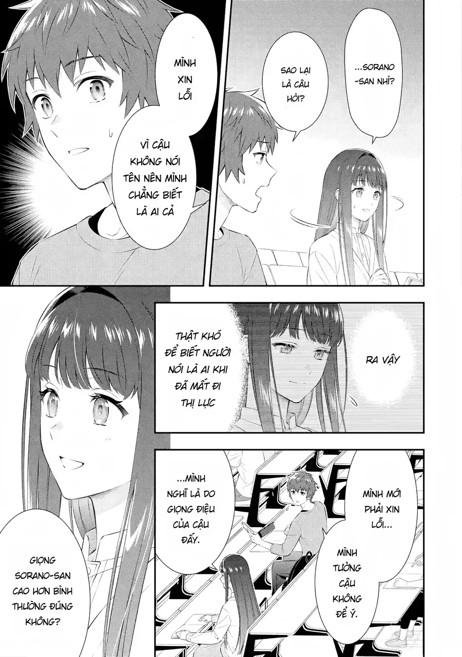 Toumei Na Yoru Ni Kakeru Kimi To, Me Ni Mienai Koi Wo Shita. Chapter 2 - Trang 41