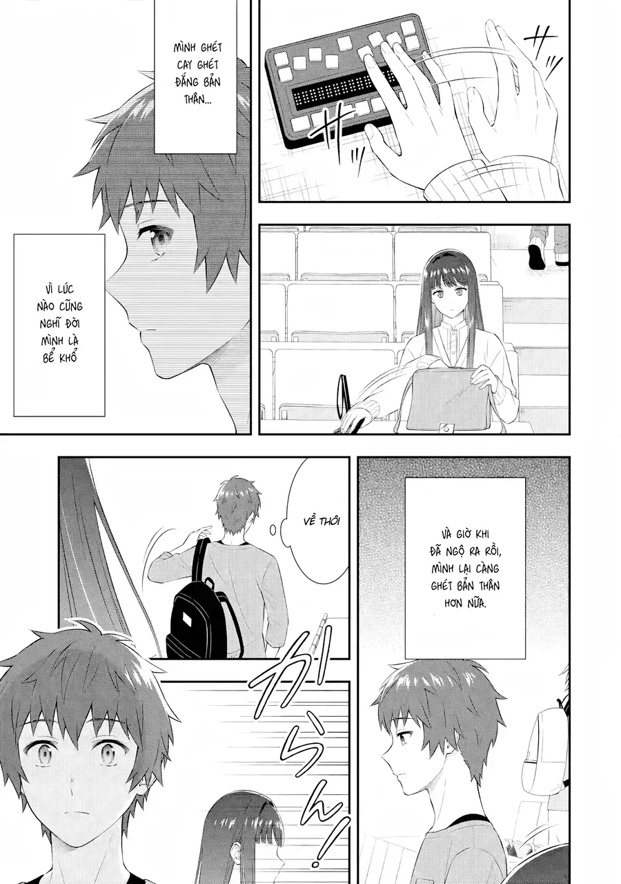 Toumei Na Yoru Ni Kakeru Kimi To, Me Ni Mienai Koi Wo Shita. Chapter 2 - Trang 47