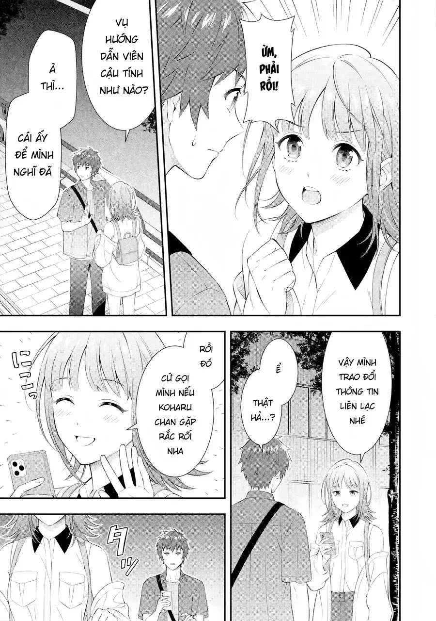 Toumei Na Yoru Ni Kakeru Kimi To, Me Ni Mienai Koi Wo Shita. Chapter 4 - Trang 21