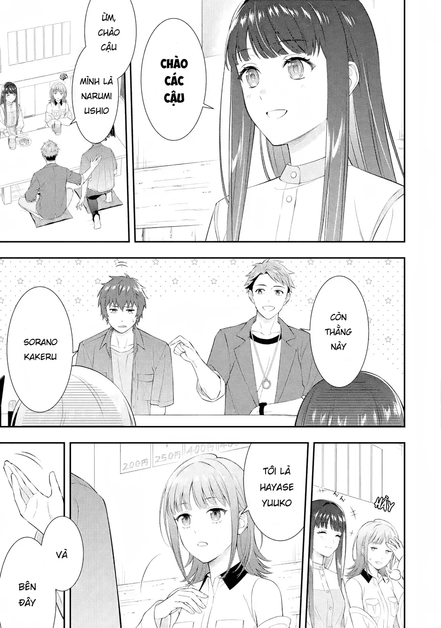Toumei Na Yoru Ni Kakeru Kimi To, Me Ni Mienai Koi Wo Shita. Chapter 5 - Trang 9