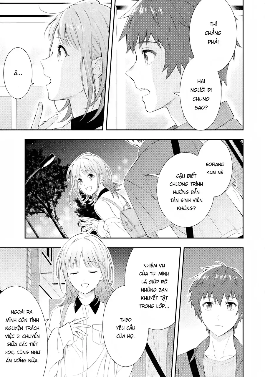 Toumei Na Yoru Ni Kakeru Kimi To, Me Ni Mienai Koi Wo Shita. Chapter 6 - Trang 15