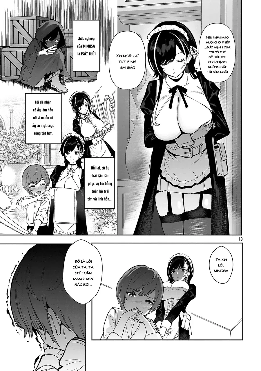 Tousan Wa [Kensei], Kaasan Wa [Kenshin], Boku Wa [Ochi〇Po Chanbara Master] Chapter 1.2 - Trang 13