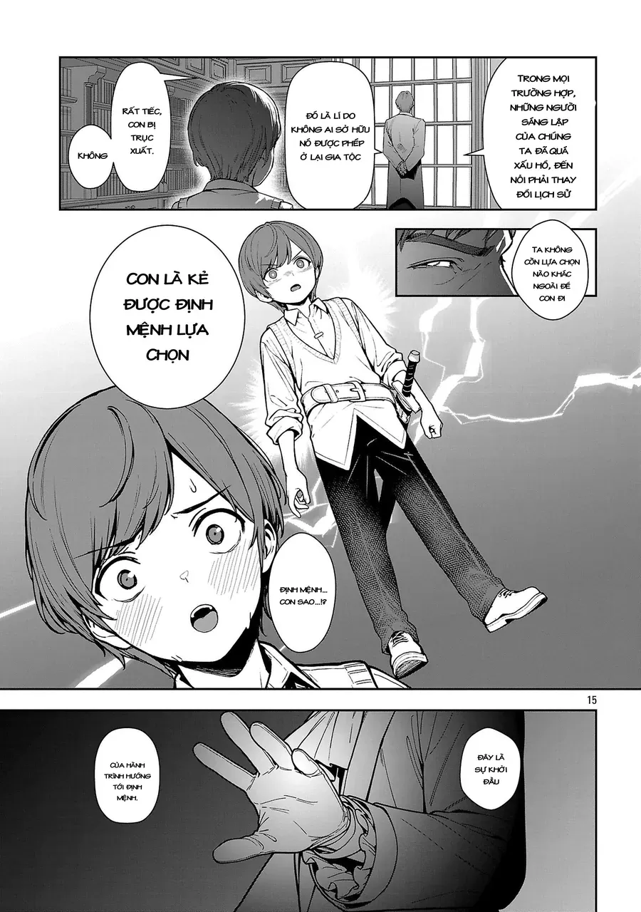 Tousan Wa [Kensei], Kaasan Wa [Kenshin], Boku Wa [Ochi〇Po Chanbara Master] Chapter 1.2 - Trang 9