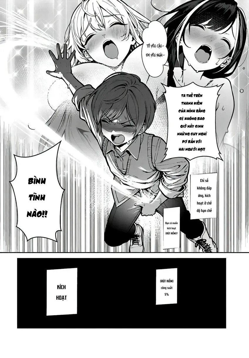 Tousan Wa [Kensei], Kaasan Wa [Kenshin], Boku Wa [Ochi〇Po Chanbara Master] Chapter 1.4 - Trang 8
