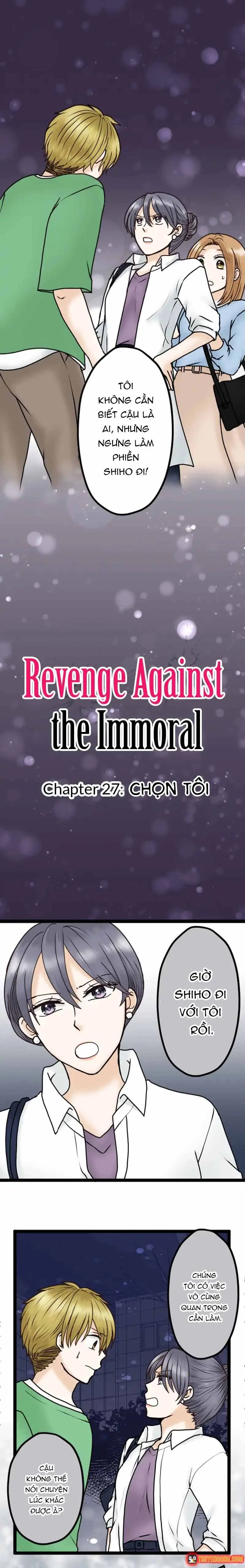 Trả Thù Trong Bất Chính Chapter 27 - Trang 3