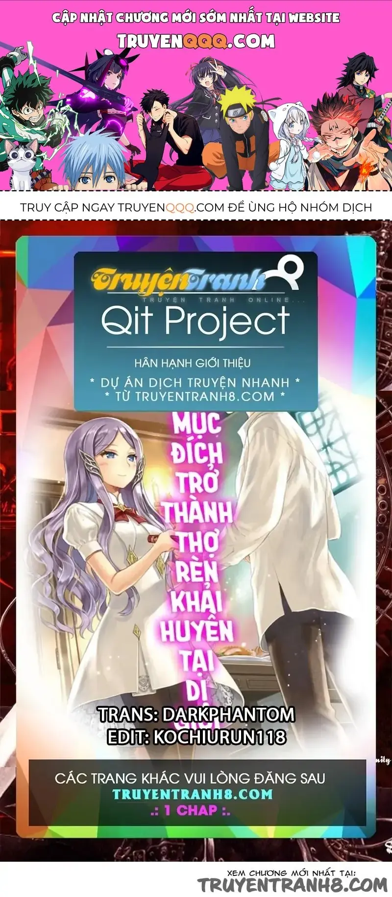 Tránh Cái Kết Bị Phá Sản, Tôi Chọn Trở Thành Thợ Rèn Chapter 1 - Trang 2
