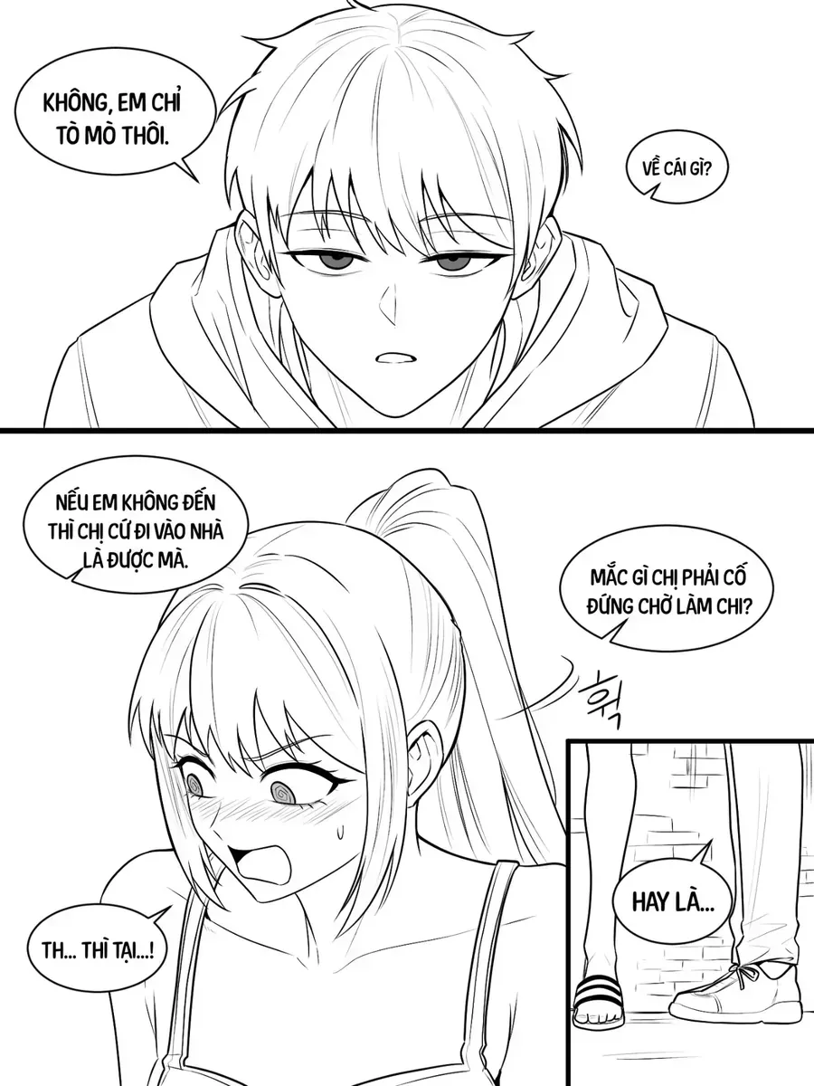 Trêu Ghẹo Chị Gái Nhà Bên Chapter 5 - Trang 8