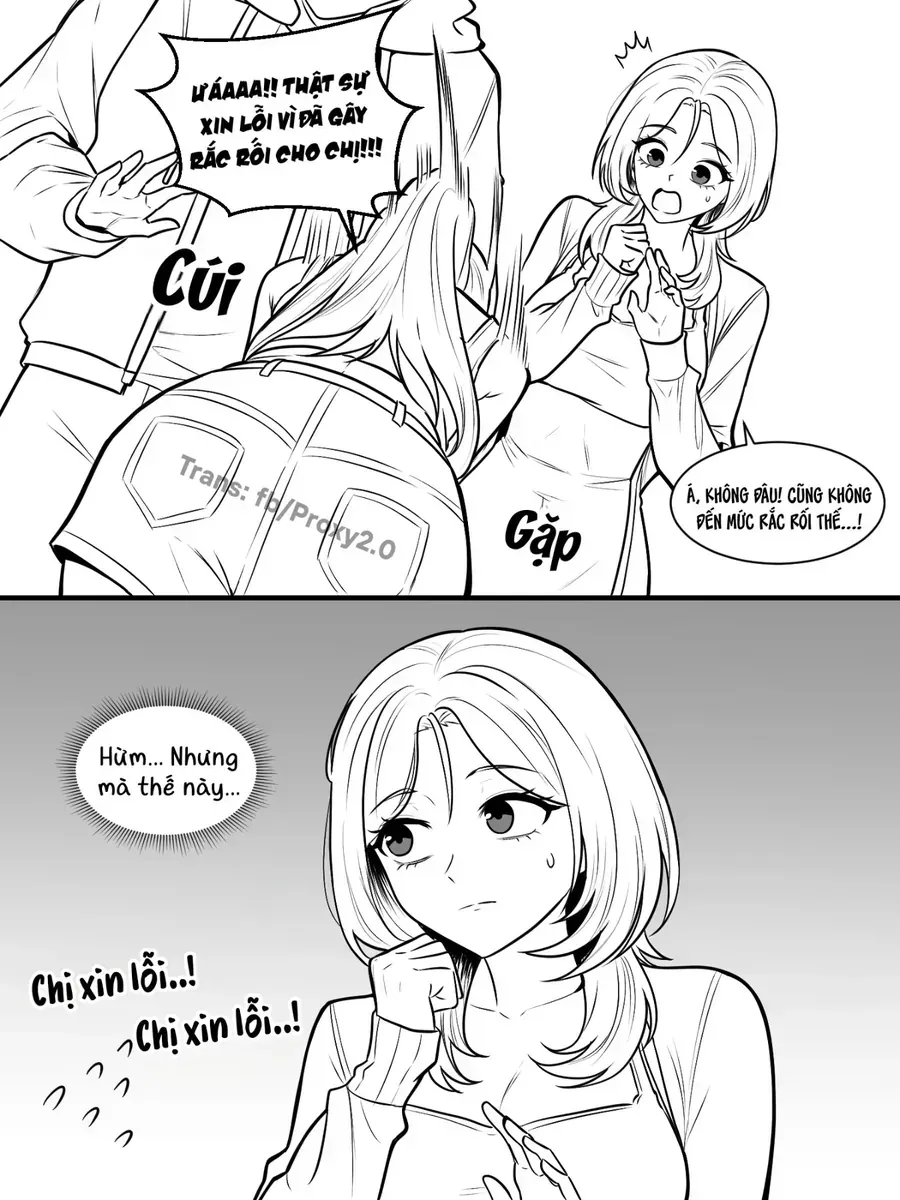 Trêu Ghẹo Chị Gái Nhà Bên Chapter 6 - Trang 11