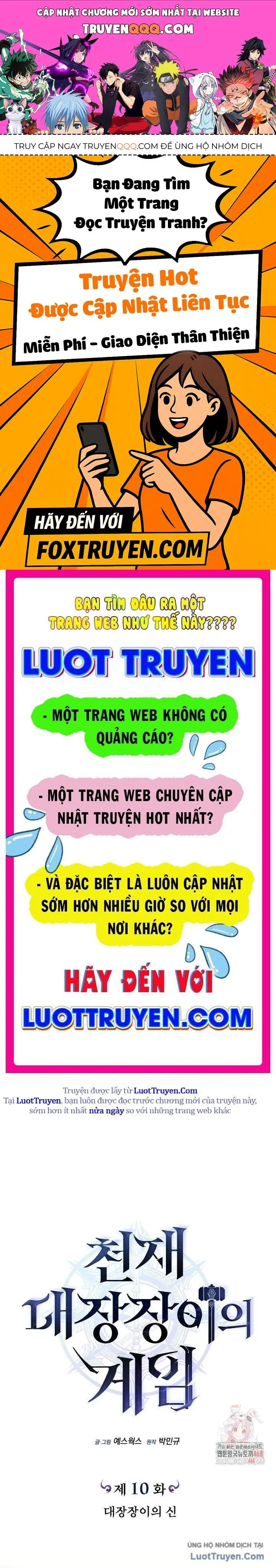 Trò Chơi Của Thợ Rèn Thiên Tài Chapter 10 - Trang 2