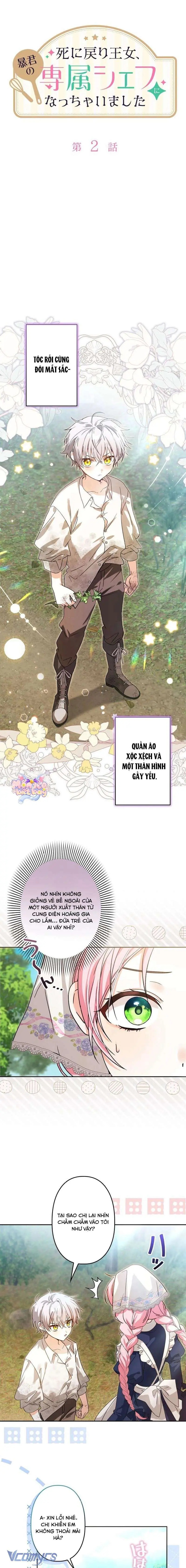 Trở Thành Đầu Bếp Riêng Của Nhân Vật Phản Diện Chapter 2 - Trang 3