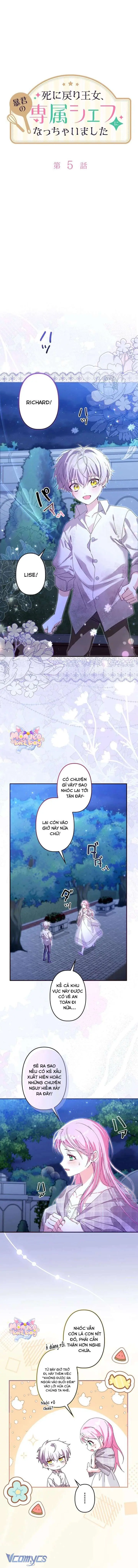 Trở Thành Đầu Bếp Riêng Của Nhân Vật Phản Diện Chapter 5 - Trang 2