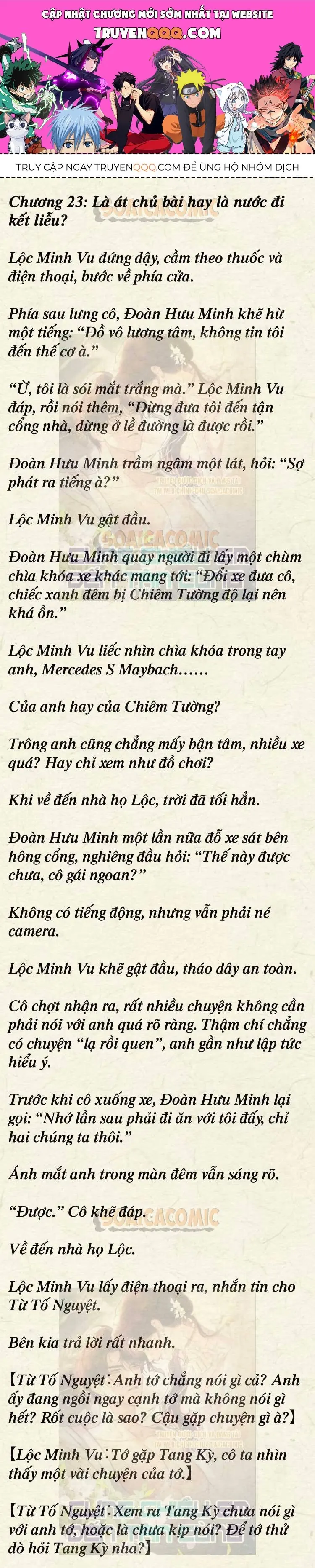 [Truyện Chữ] Cưng Chiều Em Đến Tận Cùng Chapter 23 - Trang 2