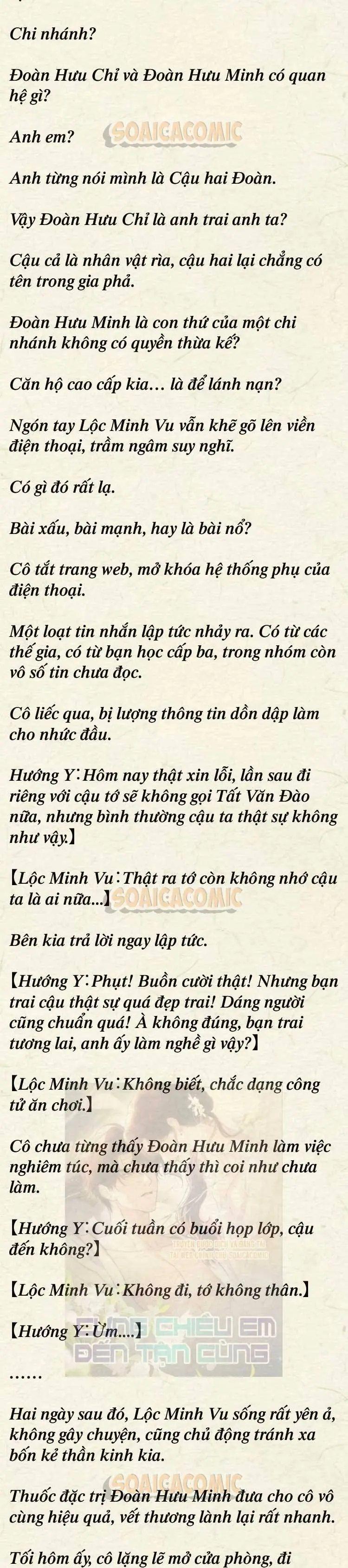 [Truyện Chữ] Cưng Chiều Em Đến Tận Cùng Chapter 23 - Trang 5