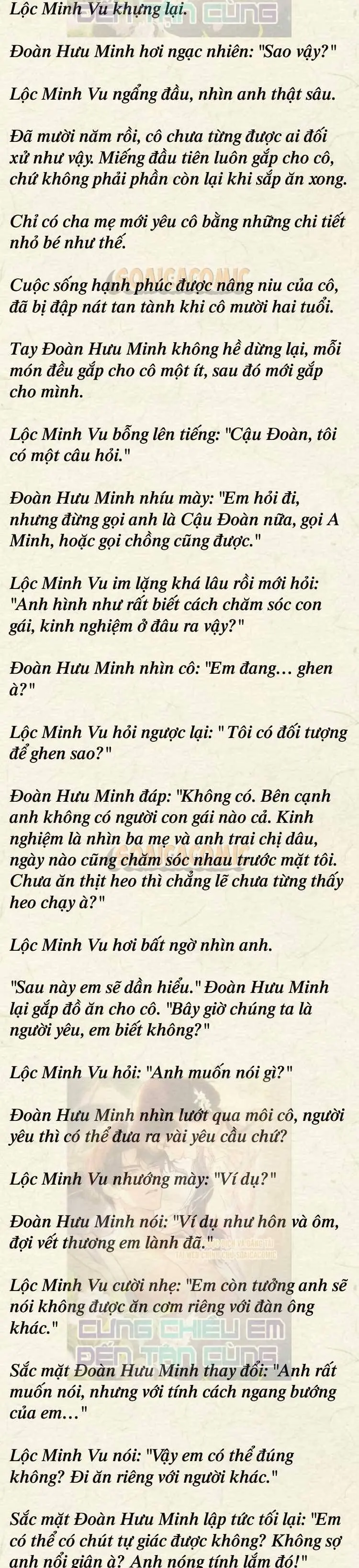 [Truyện Chữ] Cưng Chiều Em Đến Tận Cùng Chapter 25 - Trang 3