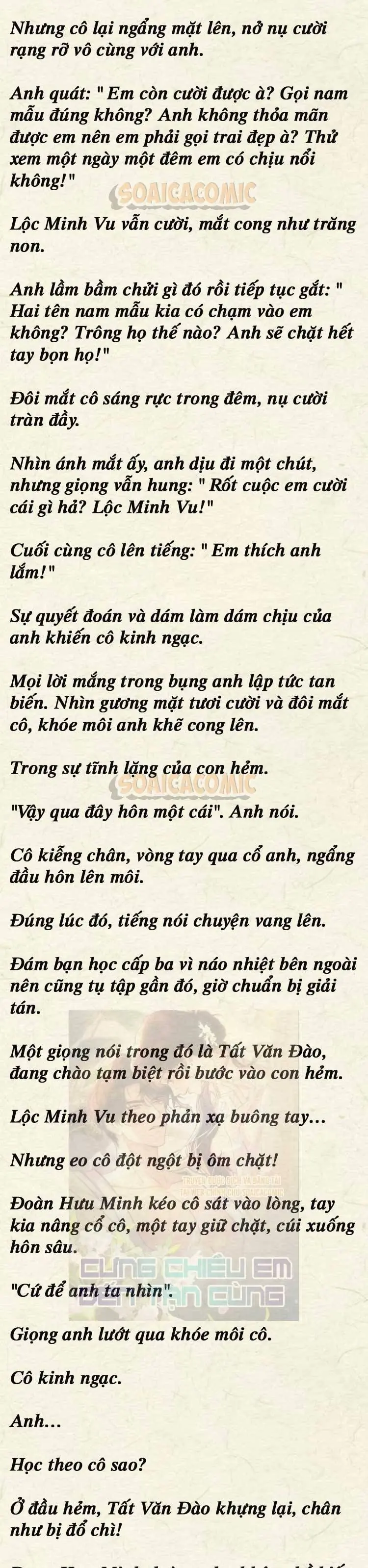 [Truyện Chữ] Cưng Chiều Em Đến Tận Cùng Chapter 31 - Trang 3