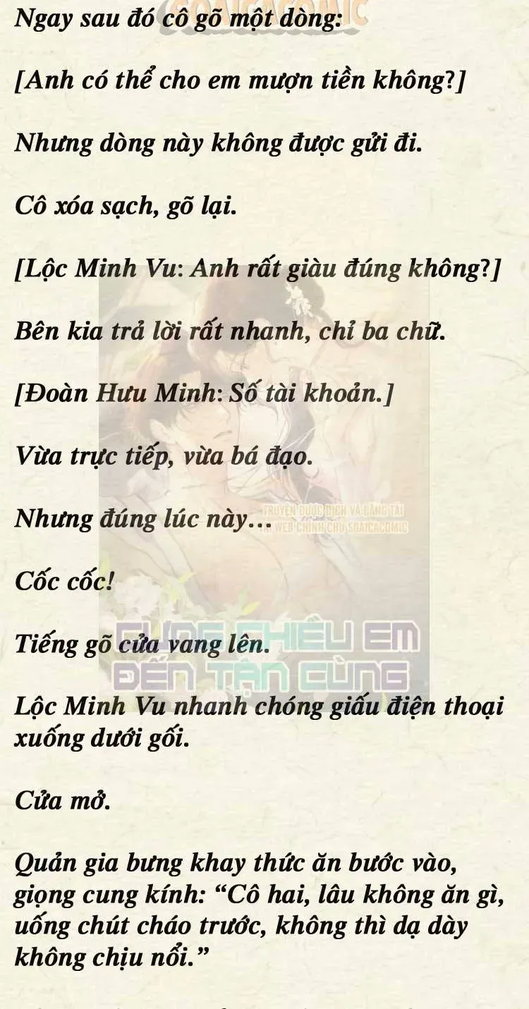 [Truyện Chữ] Cưng Chiều Em Đến Tận Cùng Chapter 34 - Trang 9
