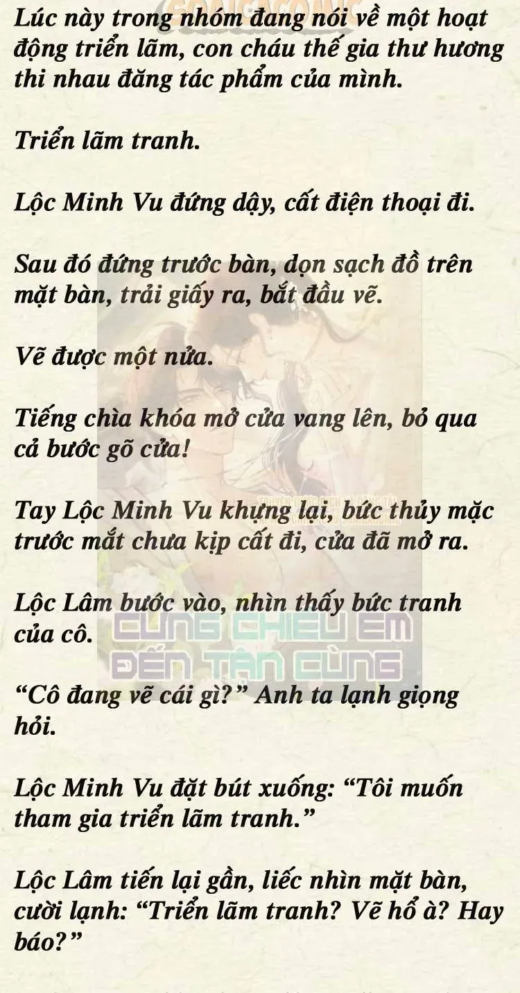 [Truyện Chữ] Cưng Chiều Em Đến Tận Cùng Chapter 35 - Trang 9
