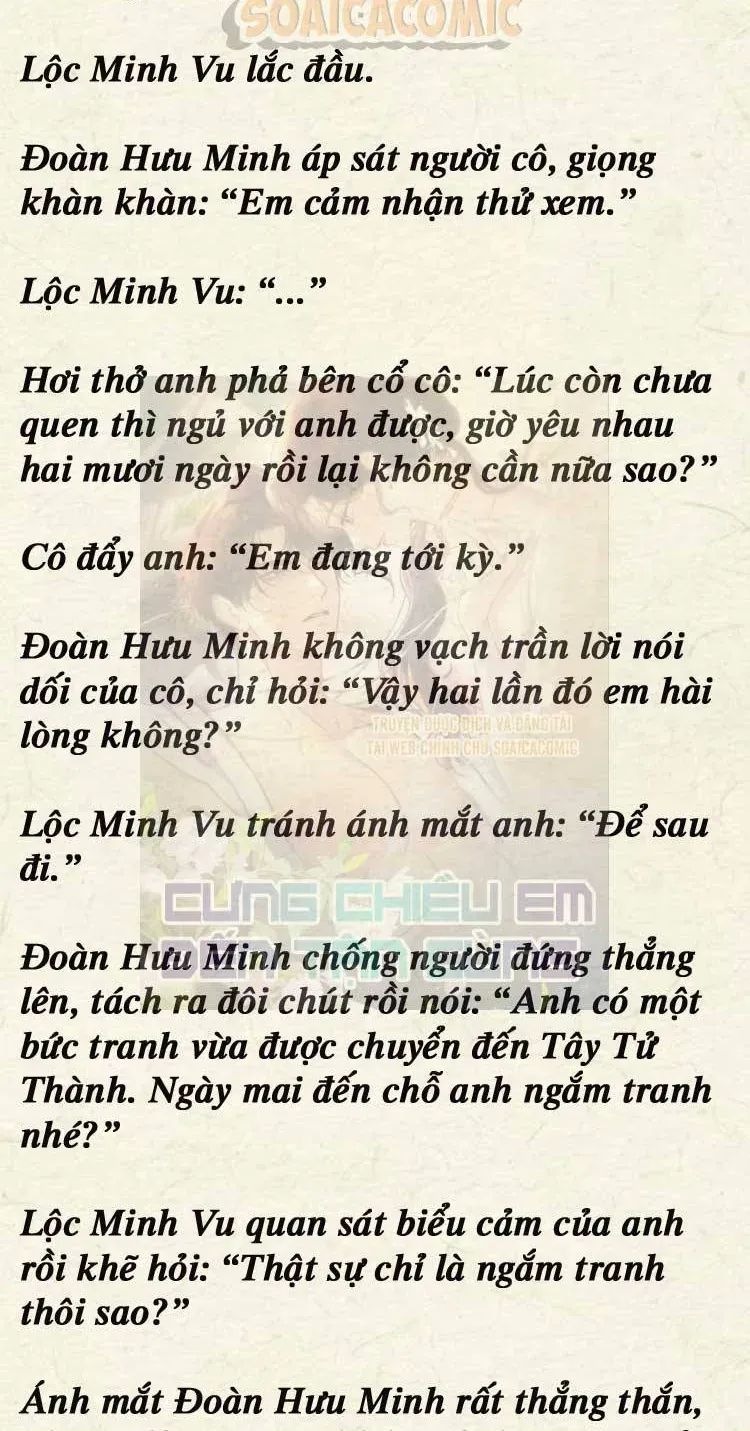 [Truyện Chữ] Cưng Chiều Em Đến Tận Cùng Chapter 42 - Trang 9
