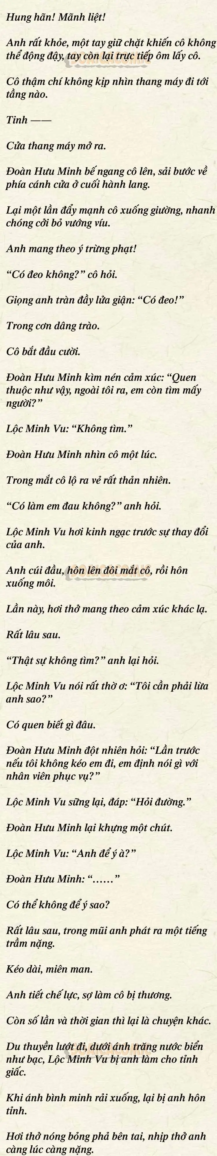 [Truyện Chữ] Cưng Chiều Em Đến Tận Cùng Chapter 5 - Trang 4