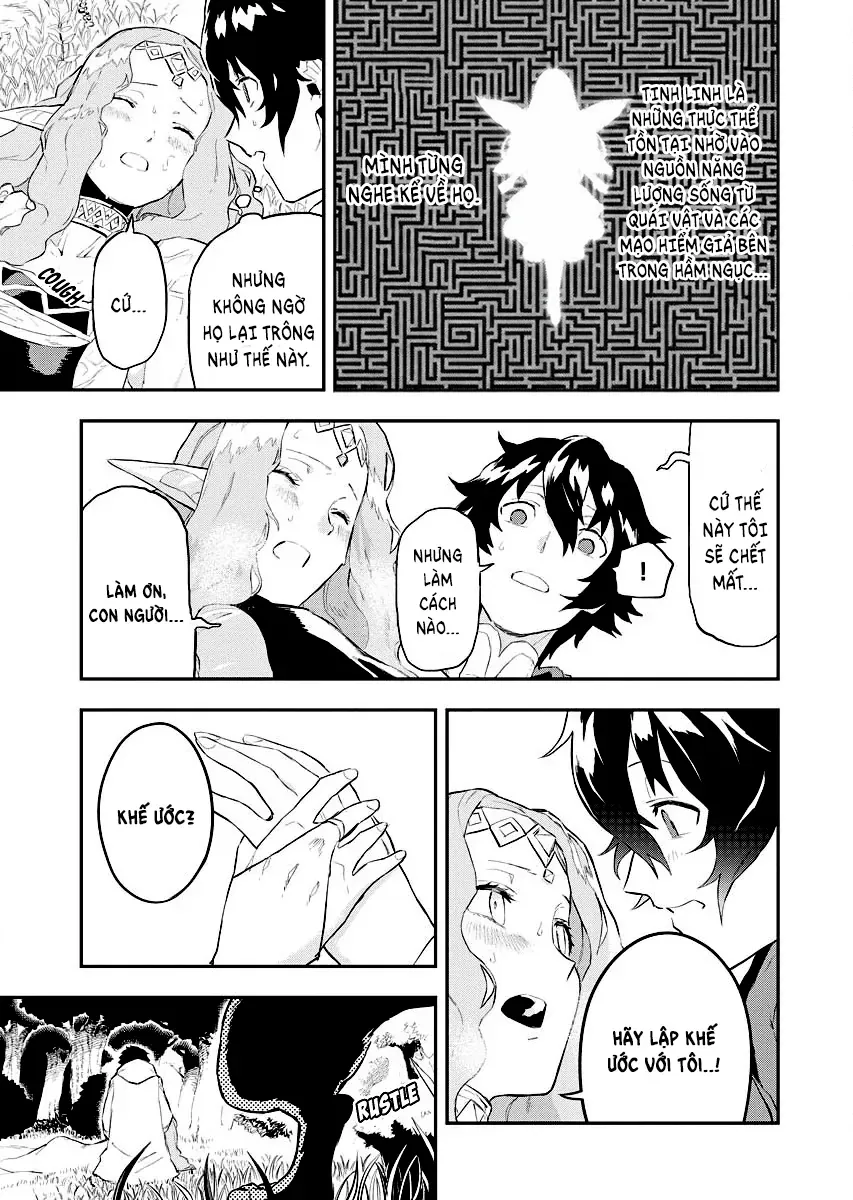 Tsuihou Sareta Renkinjutsushi-San, Saikyou No Danjon O Tsukurimasen Ka? Chapter 1.2 - Trang 4