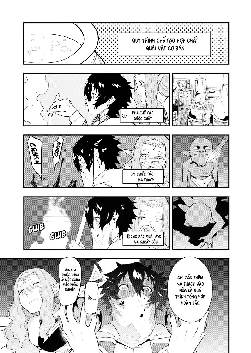 Tsuihou Sareta Renkinjutsushi-San, Saikyou No Danjon O Tsukurimasen Ka? Chapter 2.2 - Trang 3